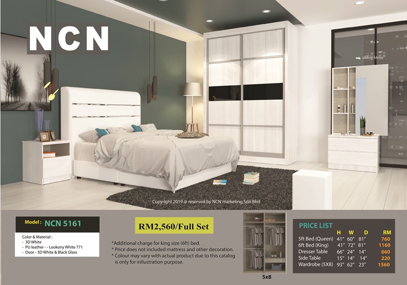 ncn bedroom furniture set